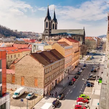 Top Floor Studio With Terrace Prague Extérieur photo
